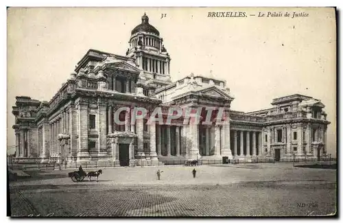 Cartes postales Bruxelles Le Palais de Justice