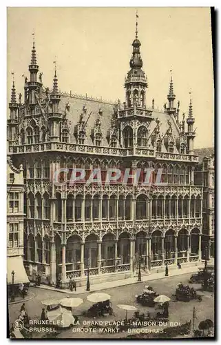 Ansichtskarte AK Bruxelles La Grand Place Maison Du Roi