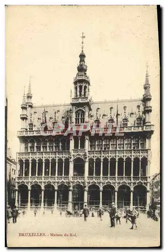 Cartes postales Bruxelles Maison du Roi