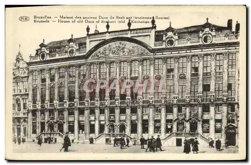 Ansichtskarte AK Bruxelles Maison des Anciens Ducs de Brabant Ancienne Bourse