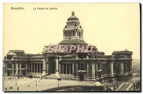 Cartes postales Bruxelles Le Palais de Justice