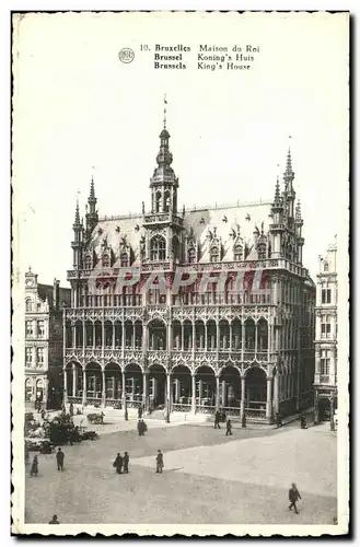 Cartes postales Bruxelles Maison du Roi