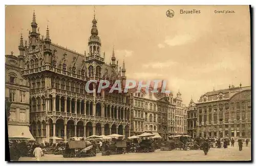 Cartes postales Bruxelles Grand Place