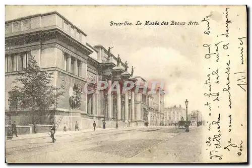 Cartes postales Bruxelles Le musee des Beaux Arts