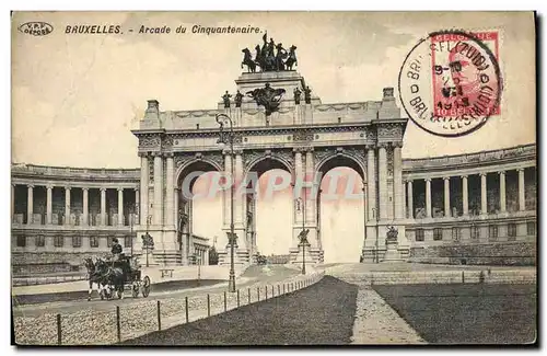 Cartes postales Bruxelles Arcade du Cinquatenaire