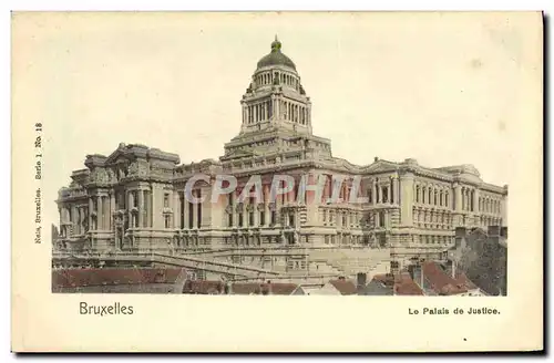 Cartes postales Bruxelles Le Palais de Justloe