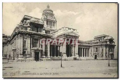 Cartes postales Bruxelles Le Palais du Justice