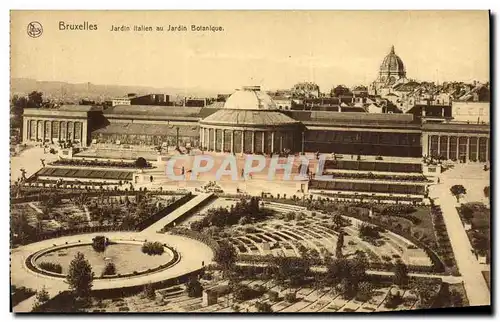 Cartes postales Bruxelles Jardin Italien du Jardin Botanique