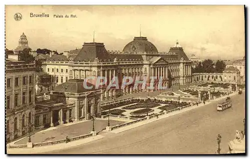 Cartes postales Bruxelles Palais du Roi