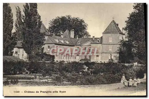 Cartes postales Chateau de Prangins Pres Nyon