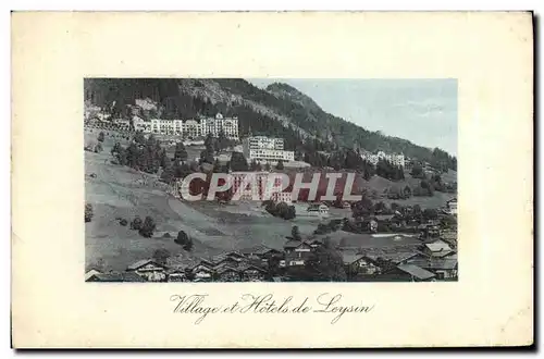 Cartes postales Village et hotels de Leysin