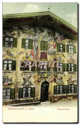 Cartes postales Mittenwald a Isar Neunerhaus