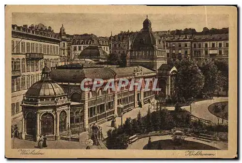 Cartes postales Wiesbaden Kochbrunenn