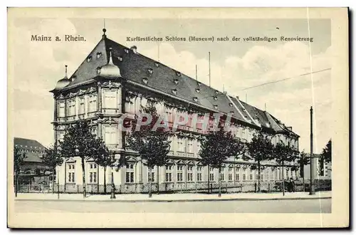 Cartes postales Mainz Rhein Kurfurstliches Schloss