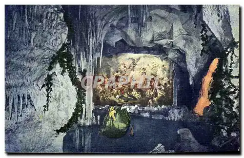 Cartes postales Kgl Schloss Linderhof Blaue grotte