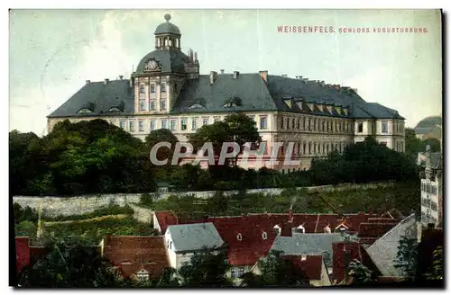 Cartes postales Weissenfels Schloss Augustusburg