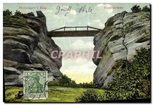 Cartes postales Hohbarr Eis Teufelsbrocke