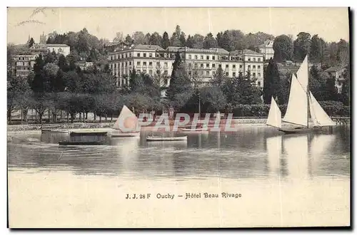 Cartes postales Ouchy Hotel Beau Rivage