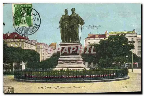 Cartes postales Geneve Monument National