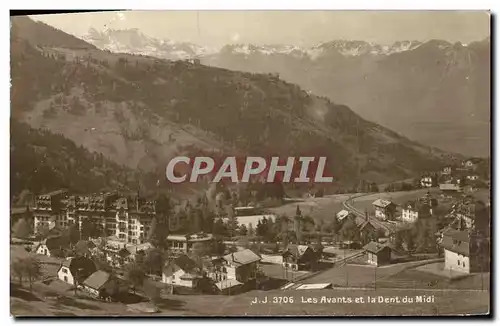 Cartes postales Geneve Les Avants et la Dent du Midi