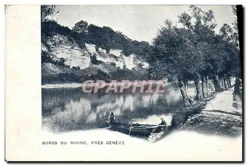 Cartes postales Bords Du Rhone Pres Geneve