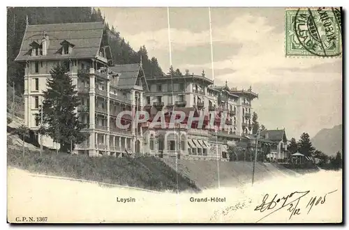 Cartes postales Leysin Grand Hotel