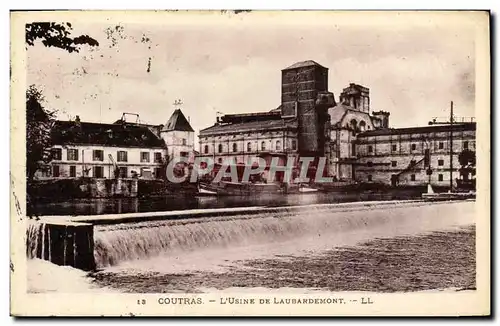 Cartes postales Coutras L Usine De Laubardemont