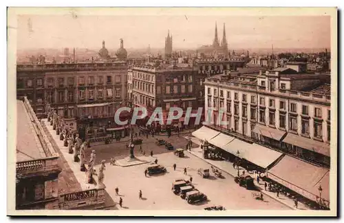 Cartes postales Bordeaux Place de la Comedie