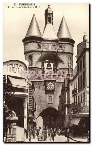 Ansichtskarte AK Bordeaux La Grosse Cloche A la Dame Blanche