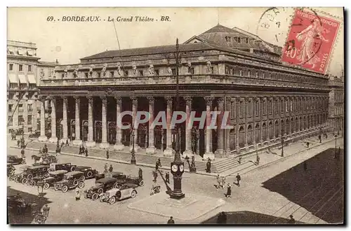 Cartes postales Bordeaux La Grand Theatre