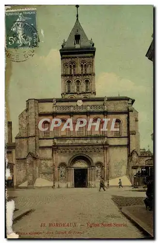 Cartes postales Bordeaux Eglise Saint Seurin