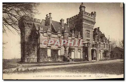 Cartes postales Saint Andre de Cubzac Chateau Puymorin