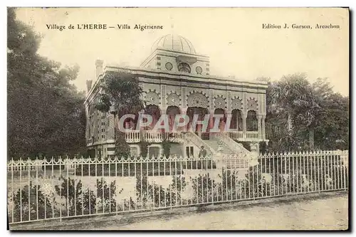 Ansichtskarte AK Village de L Herbe Villa Algerienne