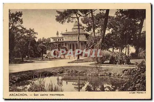 Cartes postales Arcachon Casino mauresque