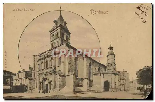 Cartes postales Bordeaux Eglise St Seurin