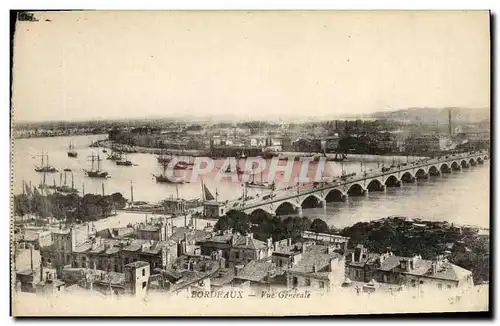 Cartes postales Bordeaux Vue Generale