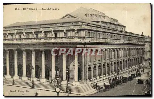 Cartes postales Bordeaux Grand Theatre