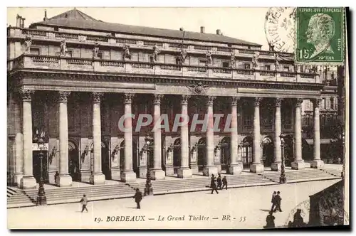 Cartes postales Bordeaux Grand Theatre