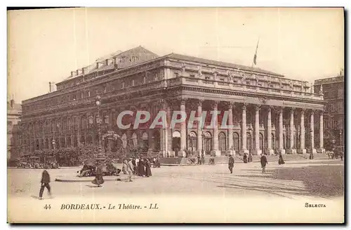 Cartes postales Bordeaux Le Theatre