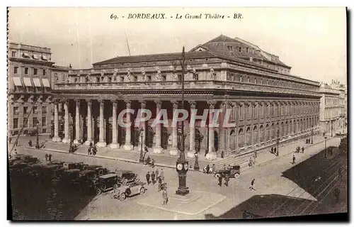 Cartes postales Bordeaux Le Grand Theatre