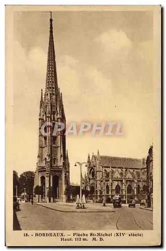 Cartes postales Bordeaux Fleche St Michel