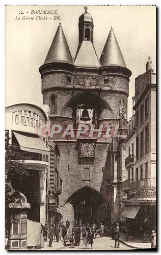 Ansichtskarte AK Bordeaux La Grosse Cloche A la dame blanche