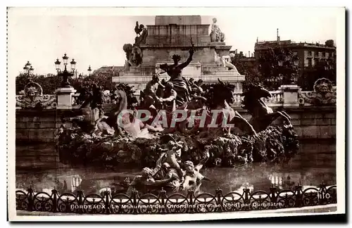 Cartes postales Bordeaux Le monument des Girondins