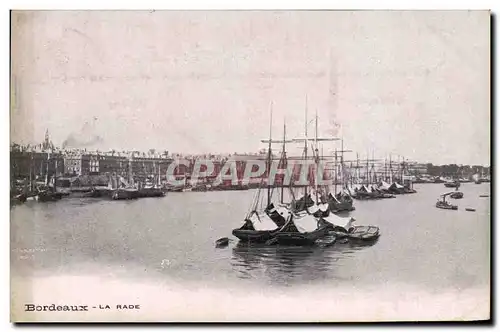 Cartes postales Bordeaux La rade Bateaux