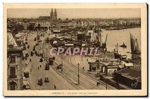 Cartes postales Bordeaux Les quais vers les Chartrons