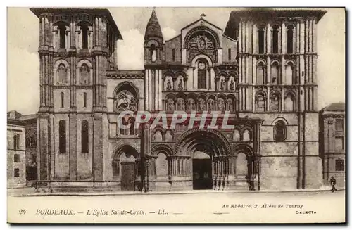 Cartes postales Bordeaux L Eglise Sainte Croix