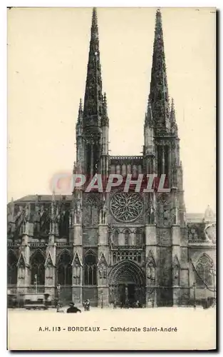 Cartes postales Bordeaux Cathedrale Saint Andre