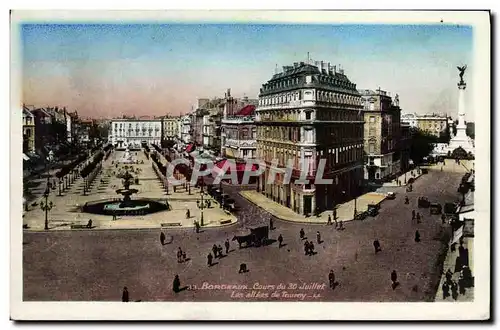 Cartes postales Bordeaux Cours du 30 juillet