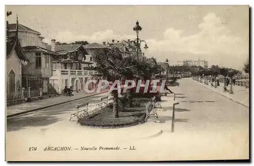 Cartes postales Arcachon Nouvelle Promenade