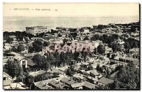 Cartes postales Arcachon Vue Generale